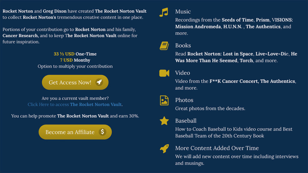 Rocket Norton Vault